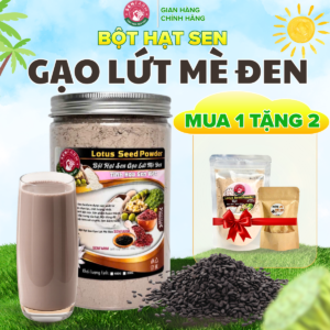 Bột Hạt Sen Gạo Lứt Mè Đen Senfarm