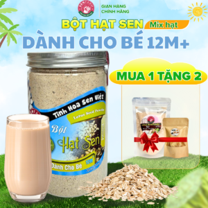 Bột Hạt Sen Dành Cho Bé Senfarm