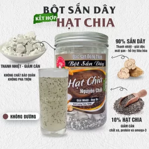 Bột Sắn Dây Hạt Chia