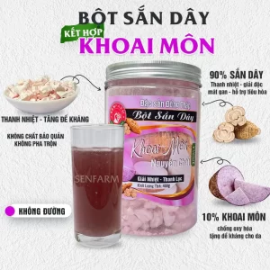 Bột Sắn Dây Khoai Lang Tím