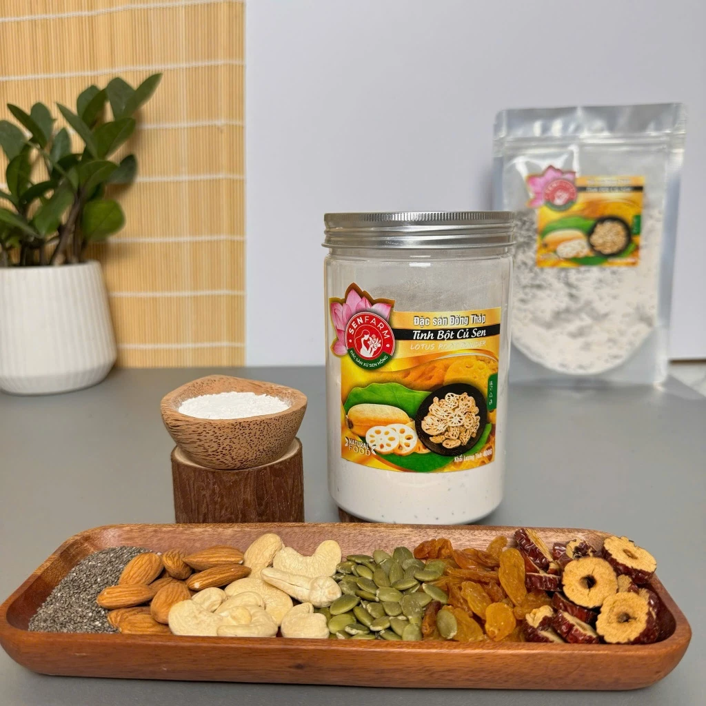 Tinh Bột Củ Sen Mix Hạt Dinh Dưỡng